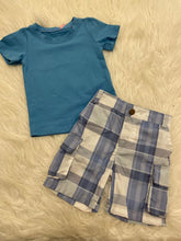Load image into Gallery viewer, boys light blue tshirt