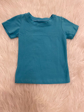 Teal blue T-shirt