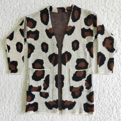 Cheetah Sweater Cardigan