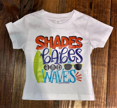 Shades Babes and Waves tshirt