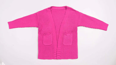 Pink knit Cardigan