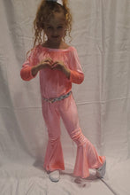 Load image into Gallery viewer, Pink Velvet Romper